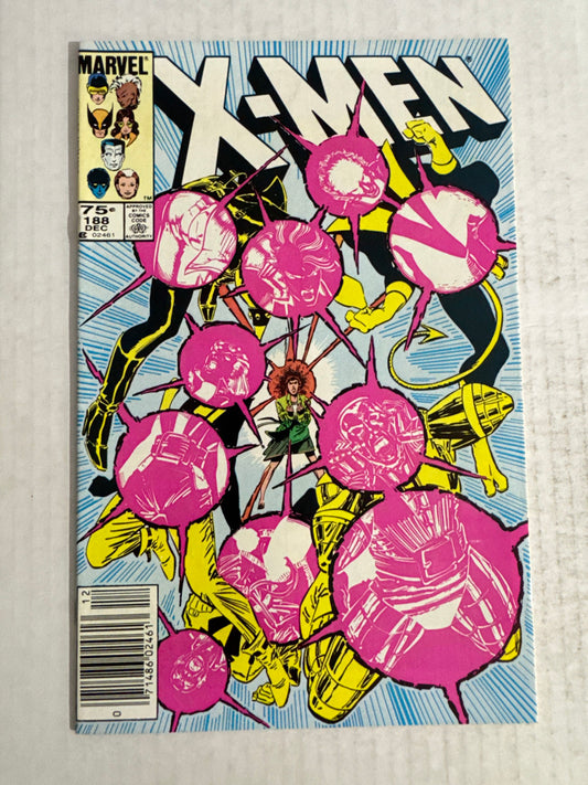X-MEN #188 VF/NM CANADIAN PRICE VARIANT