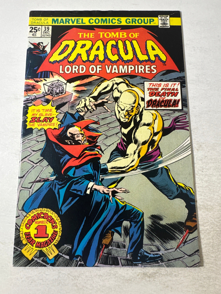 THE TOMB OF DRACULA #39 VG+