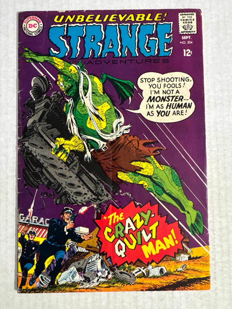 STRANGE ADVENTURES #204 VG