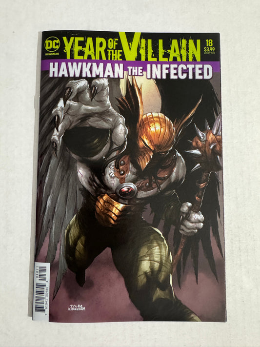 HAWKMAN #18 Vol 5 NM Tyler Kirkham Cover 1ST APPEARANCE