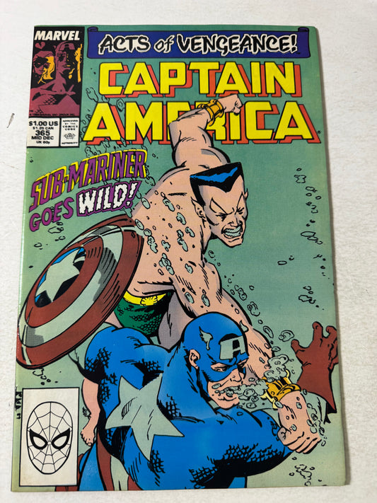CAPTAIN AMERICA #365 VF
