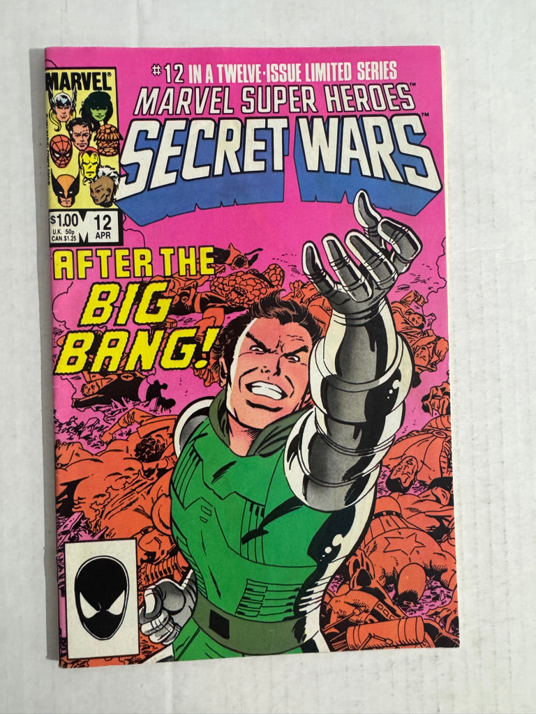 MARVEL SUPER HEROES SECRET WARS #12 FN/VF