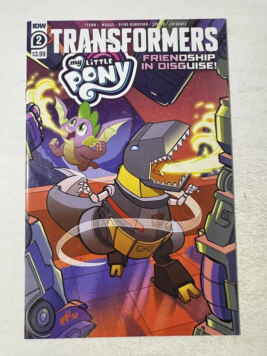 TRANSFORMERS MY LITTLE PONY Friendship In Disguise #2 NM