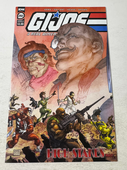 GI JOE A Real American Hero #292 NM