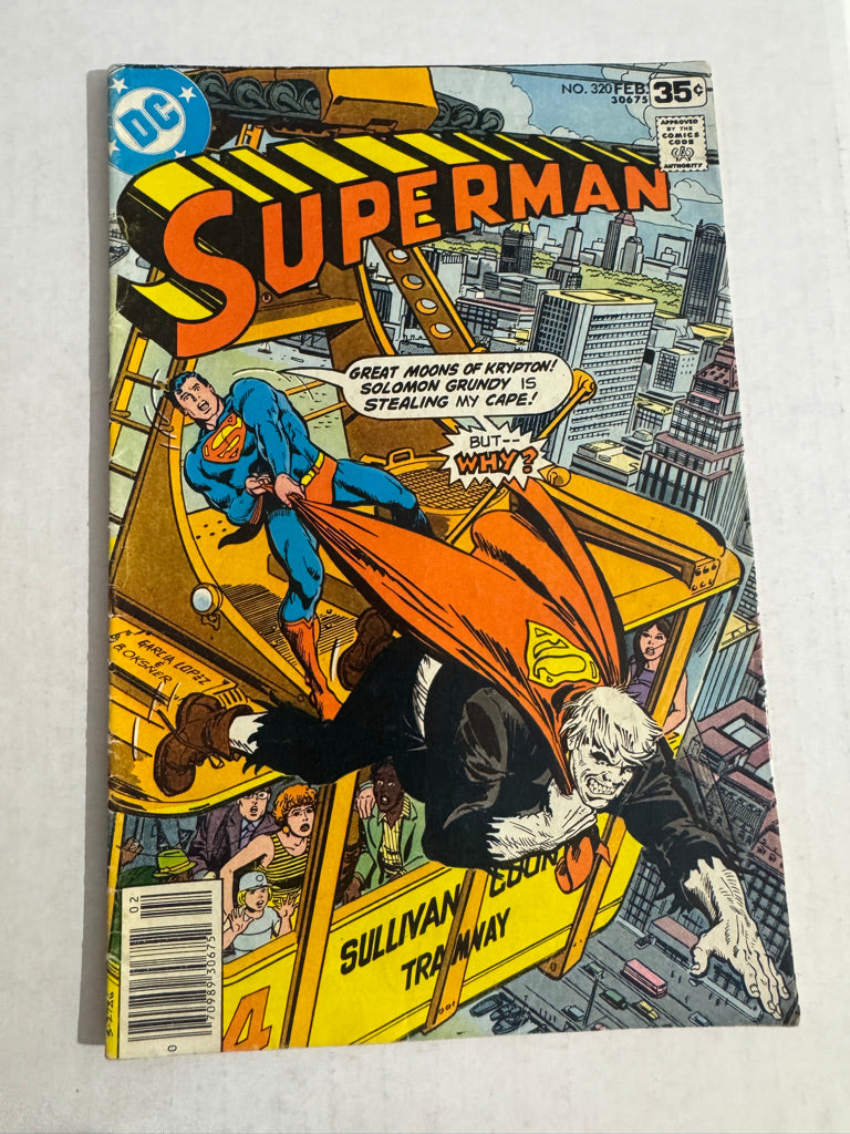 SUPERMAN #320 VG-