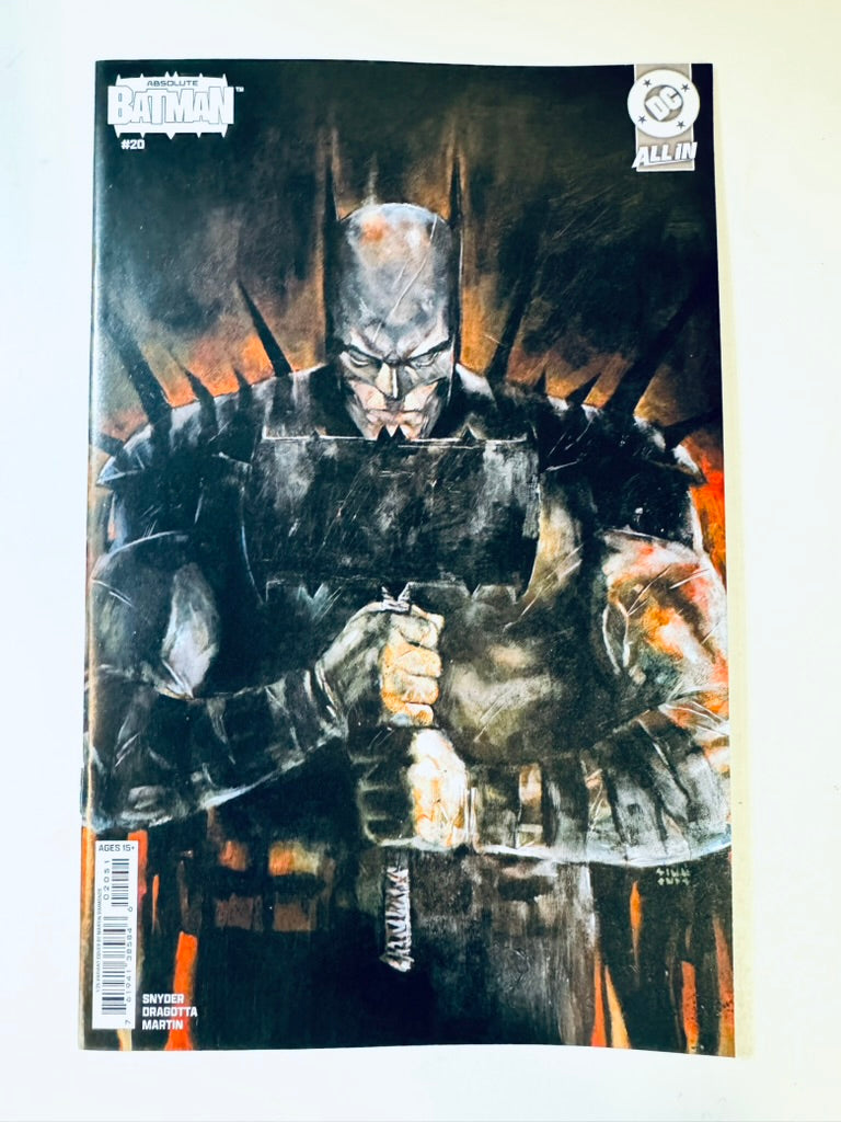 ABSOLUTE BATMAN #20 NM Cover E 1:25 Martin Simmonds Variant