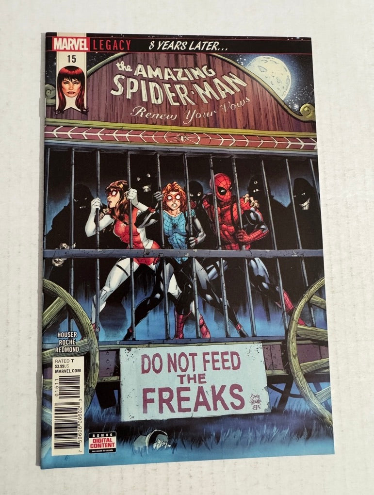 AMAZING SPIDER-MAN RENEW YOUR VOWS #15 Vol 2 NM Ryan Stegman Cover