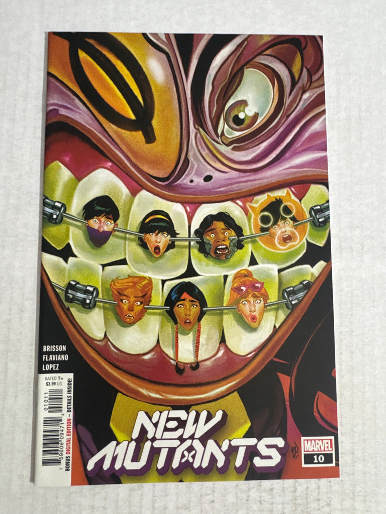 NEW MUTANTS #10 Vol 4 NM Mike Del Mundo Cover