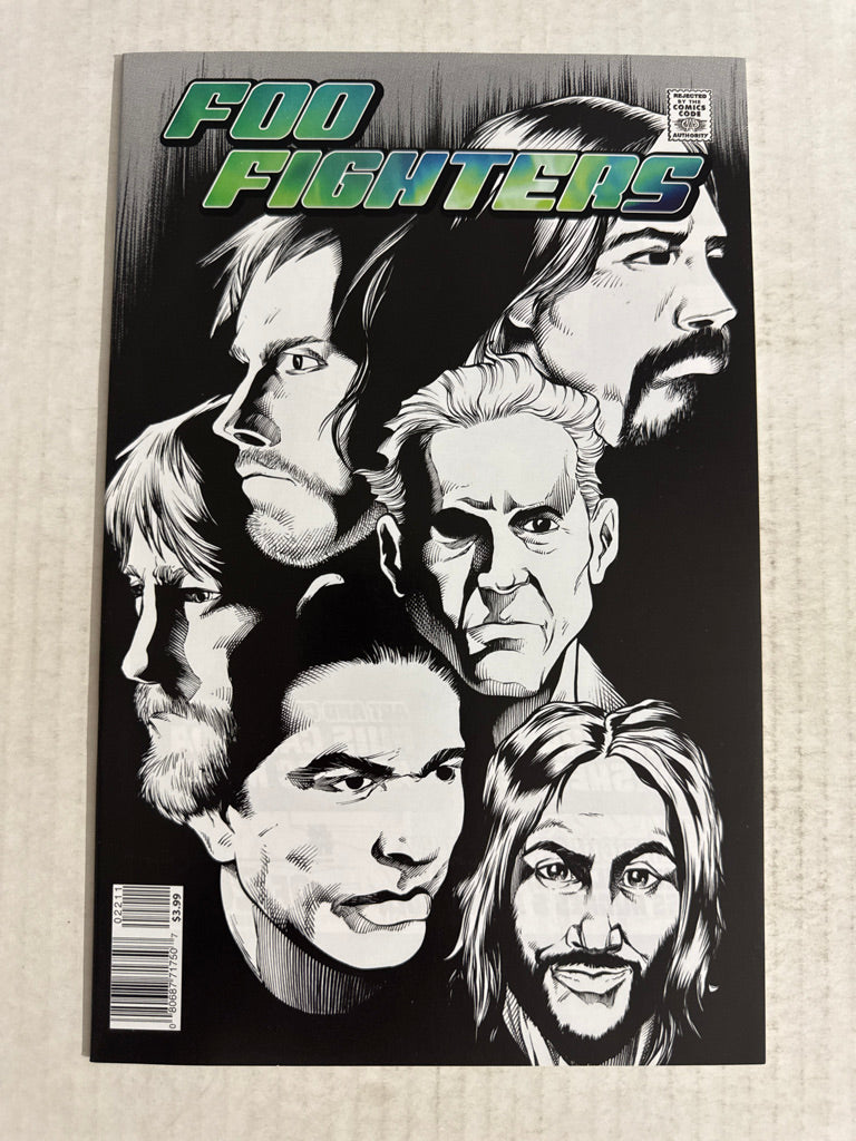 ROCK AND ROLL BIOGRAPHY COMICS FOO FIGHTERS NM