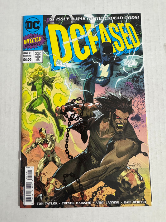 DCEASED War of The Undead Gods #1 NM Dan Mora Connecting Variant