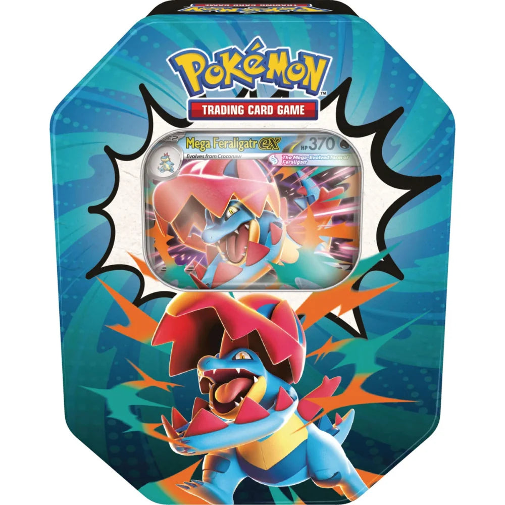 POKEMON MEGA FERALIGATR TIN Ascended Heroes
