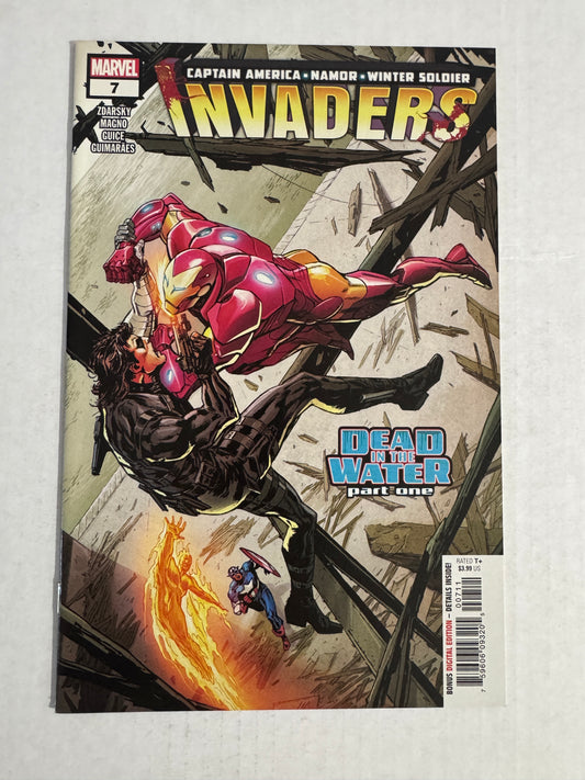 INVADERS #7 Vol 3 NM- Bloody Variant