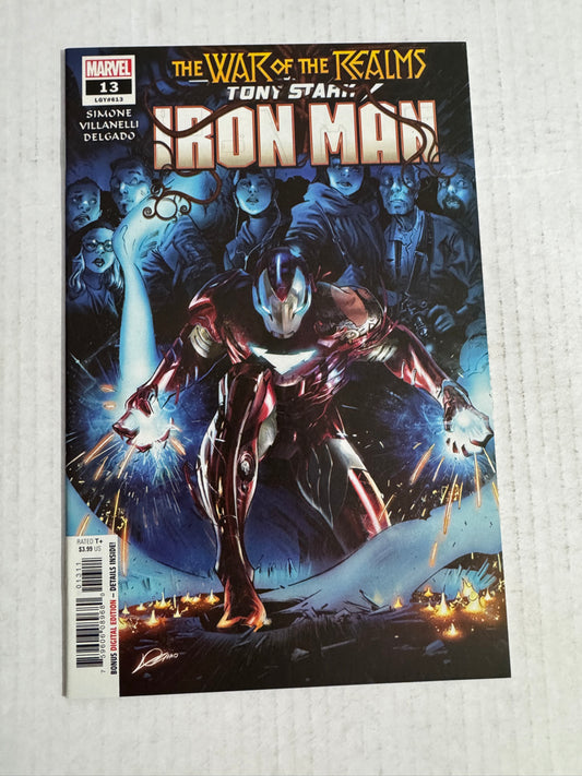 TONY STARK IRON MAN #15 NM Alexander Lozano Cover