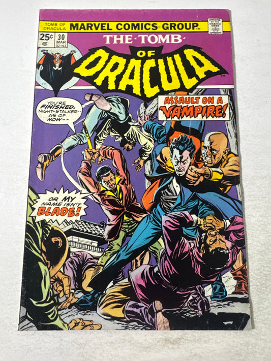 THE TOMB OF DRACULA #30 VG
