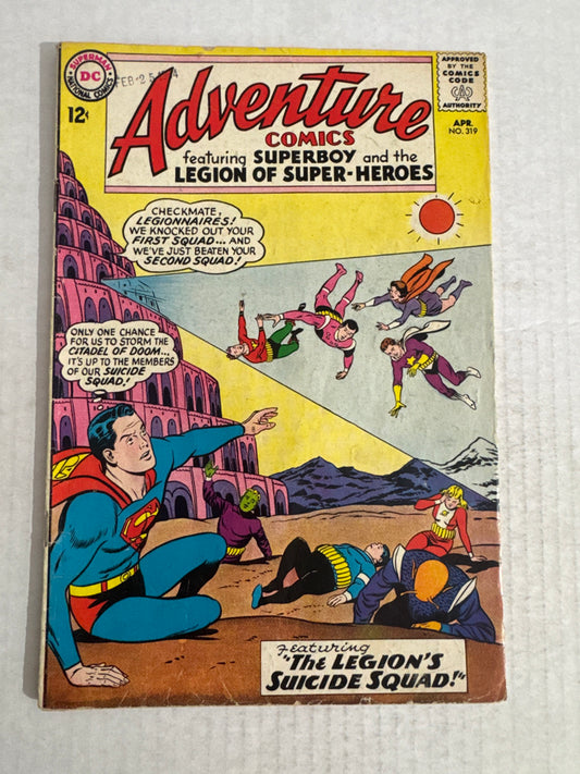 ADVENTURE COMICS #319 VG-