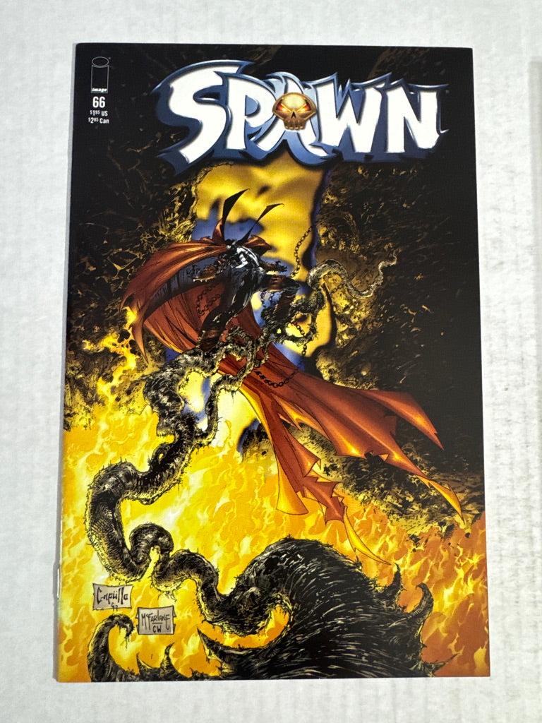 SPAWN #66 NM- Greg Capullo & Todd McFarlane Cover