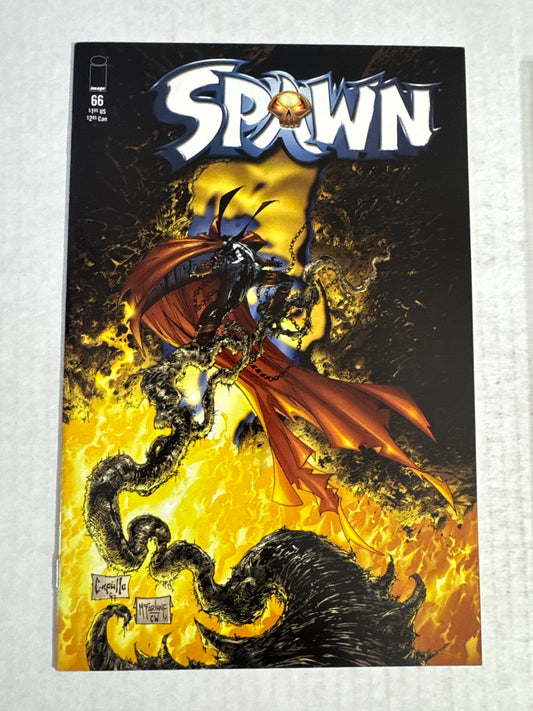 SPAWN #66 NM- Greg Capullo & Todd McFarlane Cover