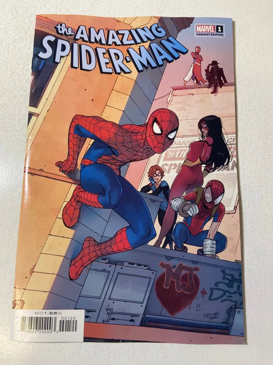 AMAZING SPIDER-MAN #1 Vol 6 NM Bengal Variant