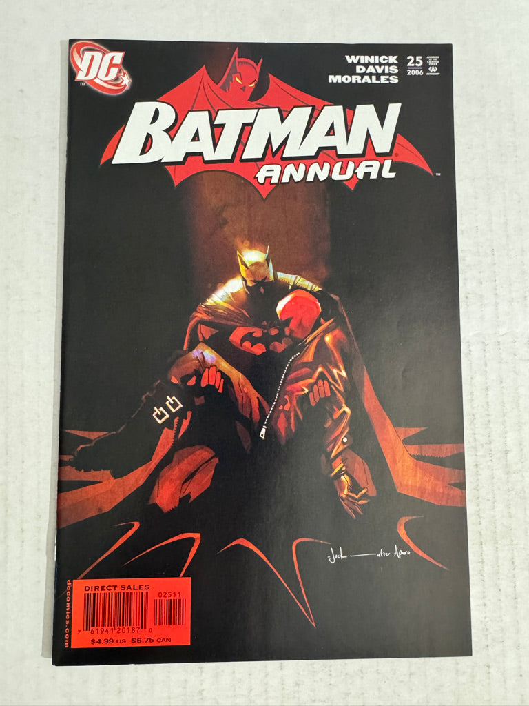 BATMAN ANNUAL #25 2006 Jock Cover