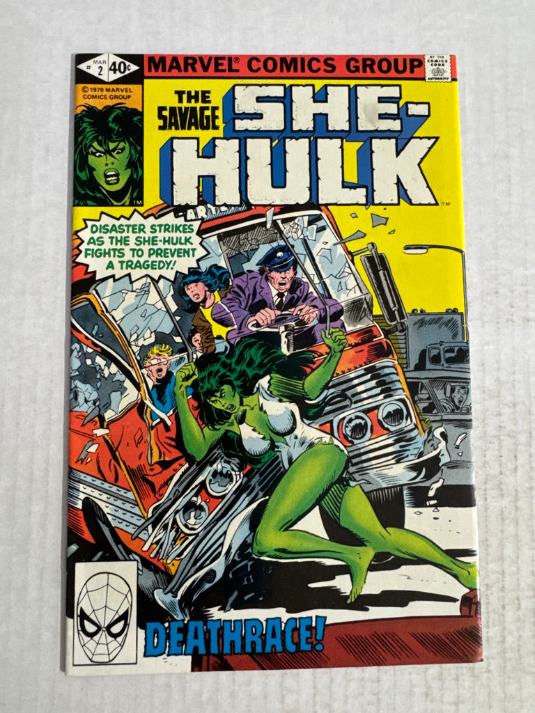 SAVAGE SHE-HULK #2 VF/NM