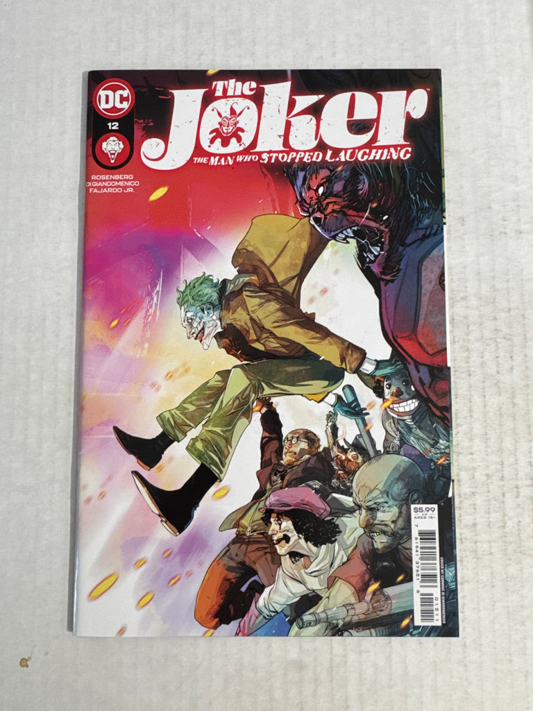 JOKER The Man Who Stopped Laughing #12 NM