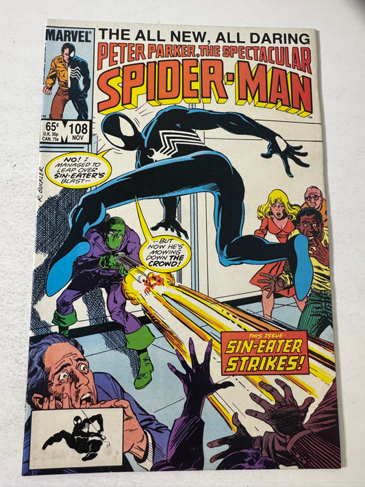 SPECTACULAR SPIDER-MAN #108 FN