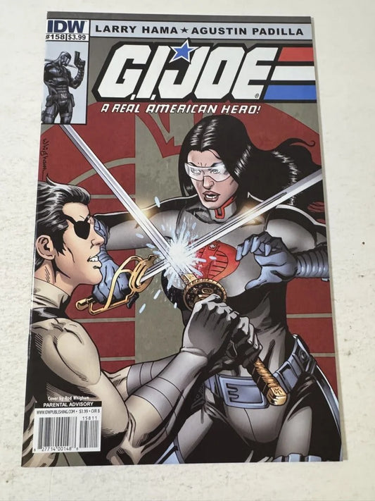 GI JOE A Real American Hero #158 NM B Variant