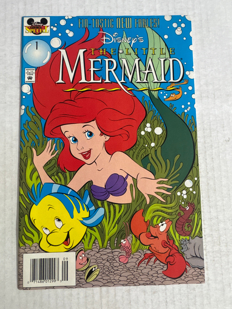DISNEY'S THE LITTLE MERMAID #1 VF/NM NEWSSTAND