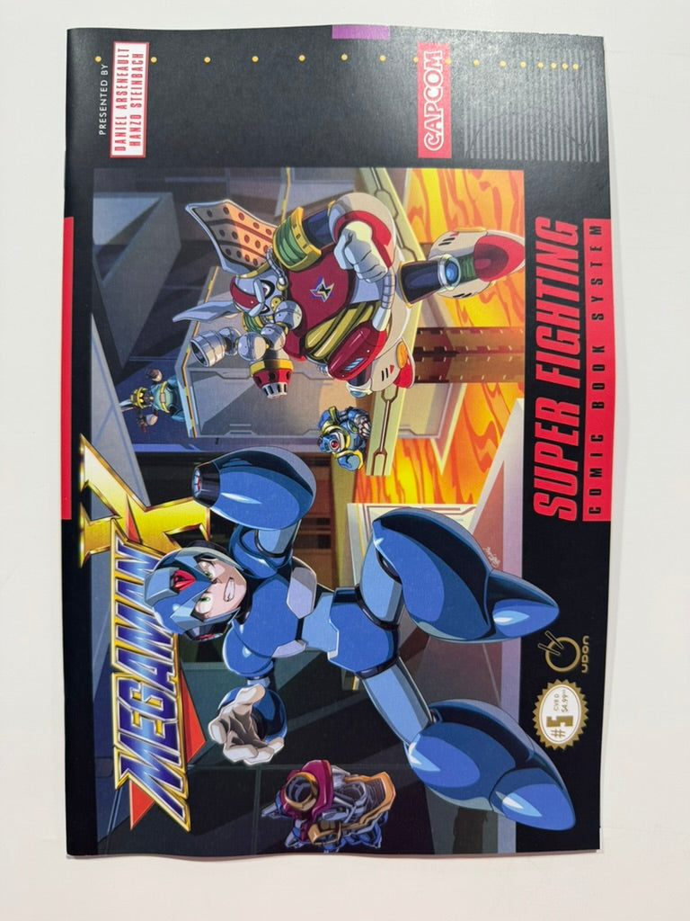 MEGA MAN X #5 NM Cover D 1:5 Jeffrey 'Chamba' Cruz Variant