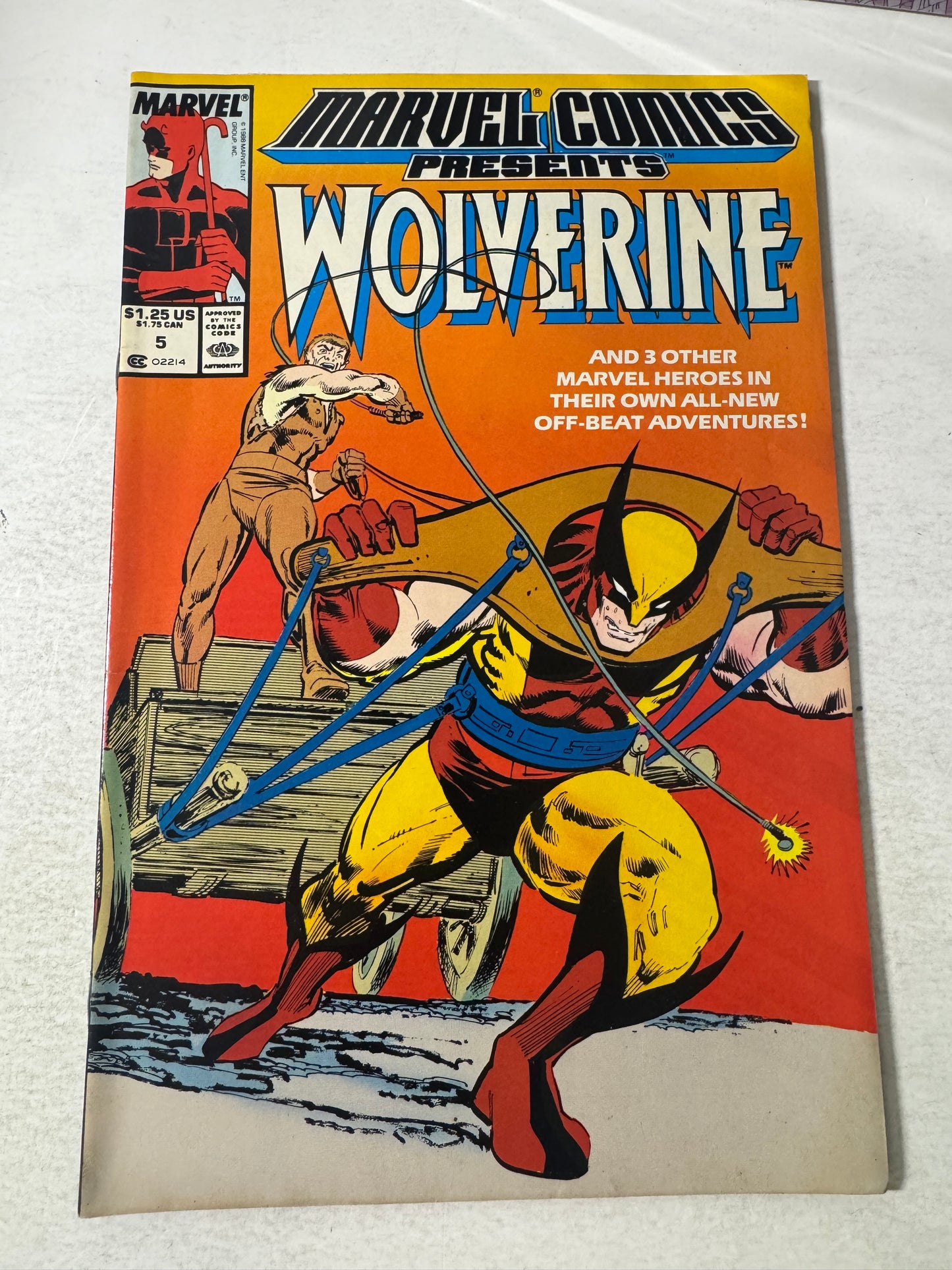 MARVEL COMICS PRESENTS #5 VF+