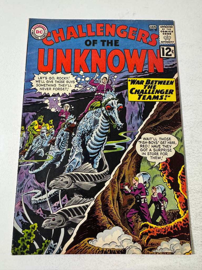 CHALLENGERS OF THE UNKNOWN #29 FN/VF