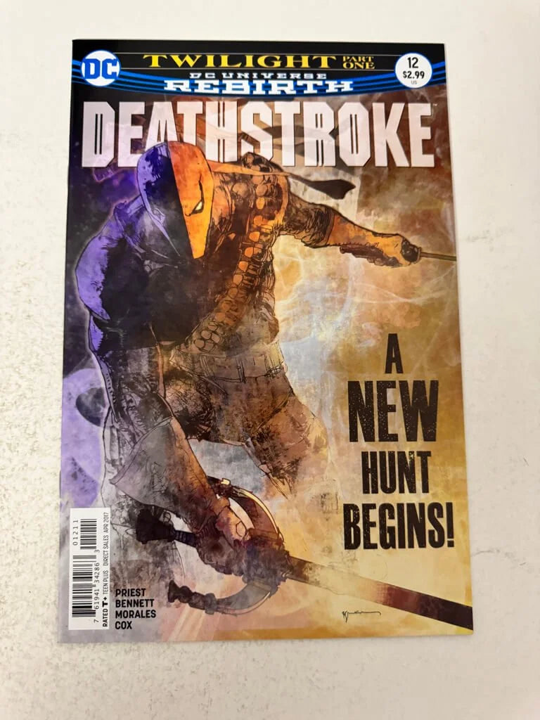 DEATHSTROKE #12 Vol 4 NM Bill Sienkiewicz Cover