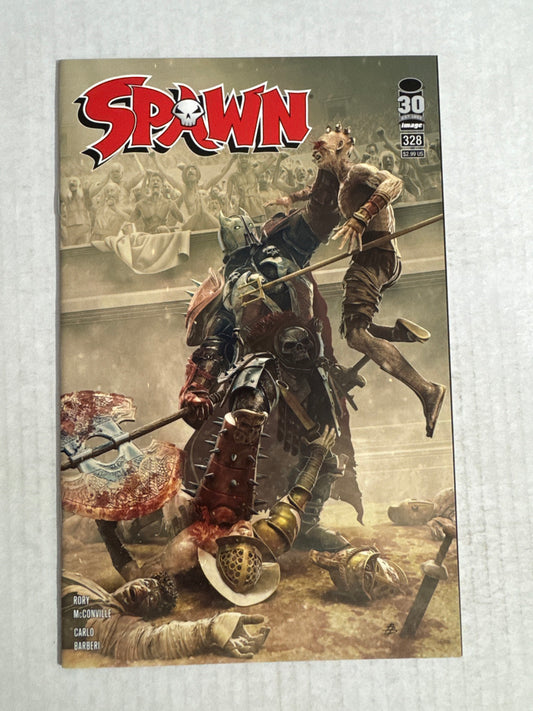 SPAWN #328 NM Bjorn Berends Cover