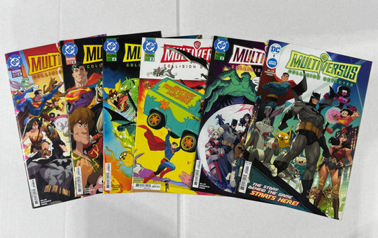 MULTIVERSUS Collision Detected #1-6 NM SET Dan Mora Covers