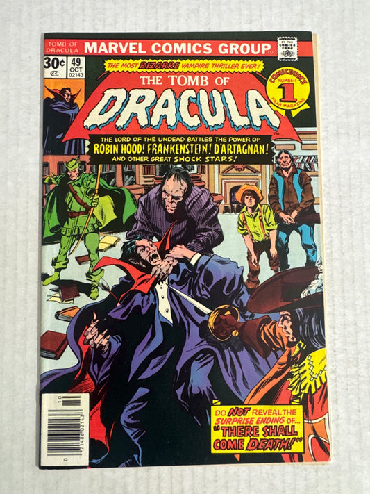 THE TOMB OF DRACULA #49 VF