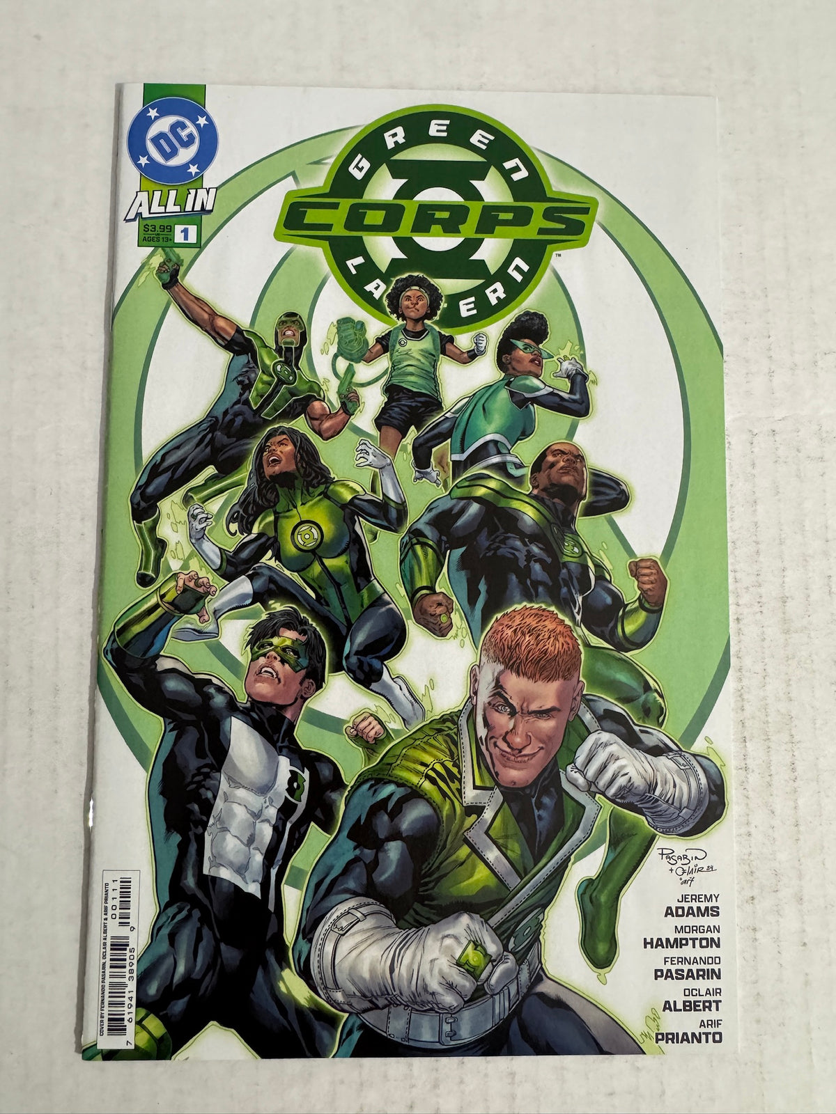 GREEN LANTERN CORPS #1 Vol 4 NM