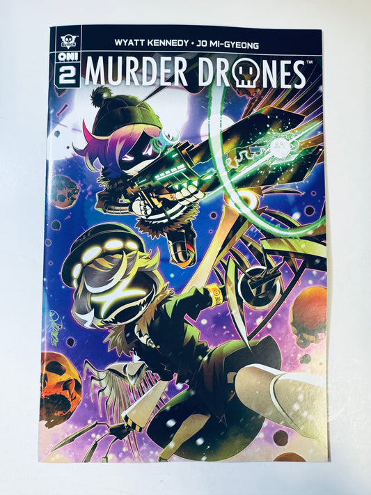 MURDER DRONES #2 NM Cover D 1:20 Patricia Martin Samaniego Variant