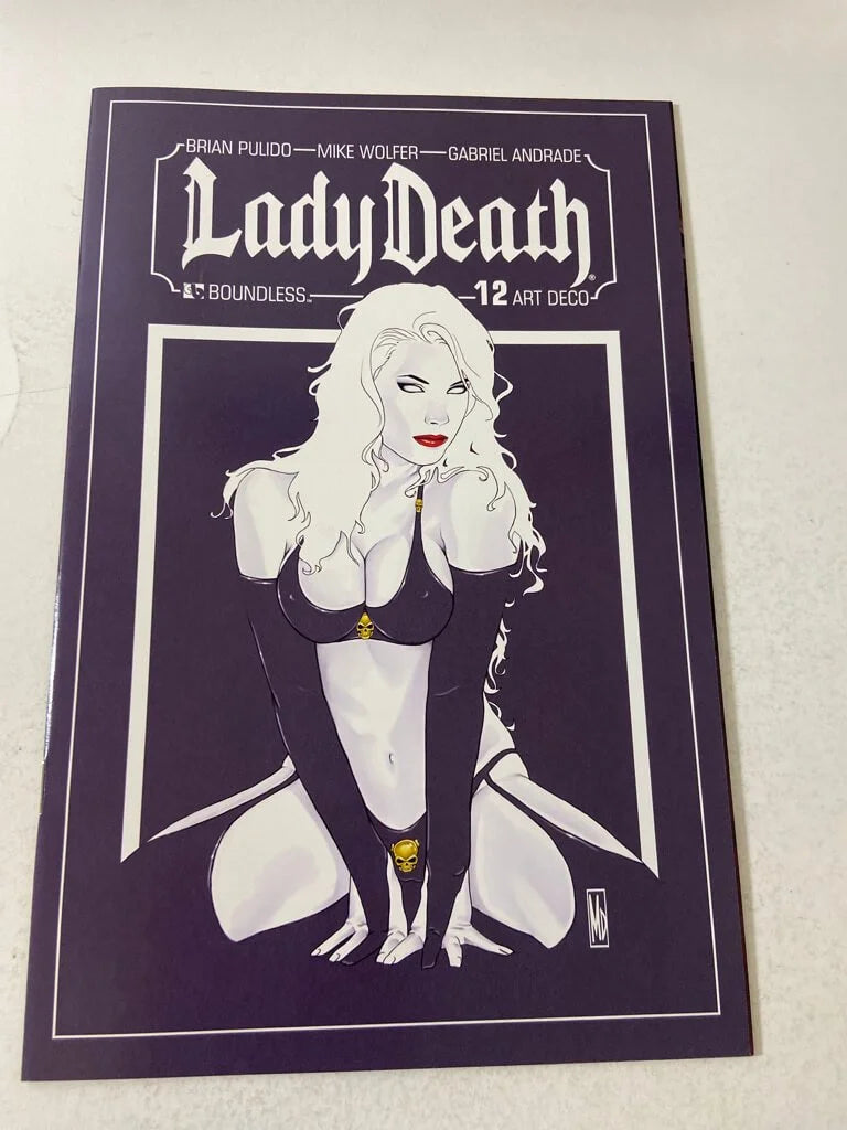 LADY DEATH #12 NM Art Deco Variant