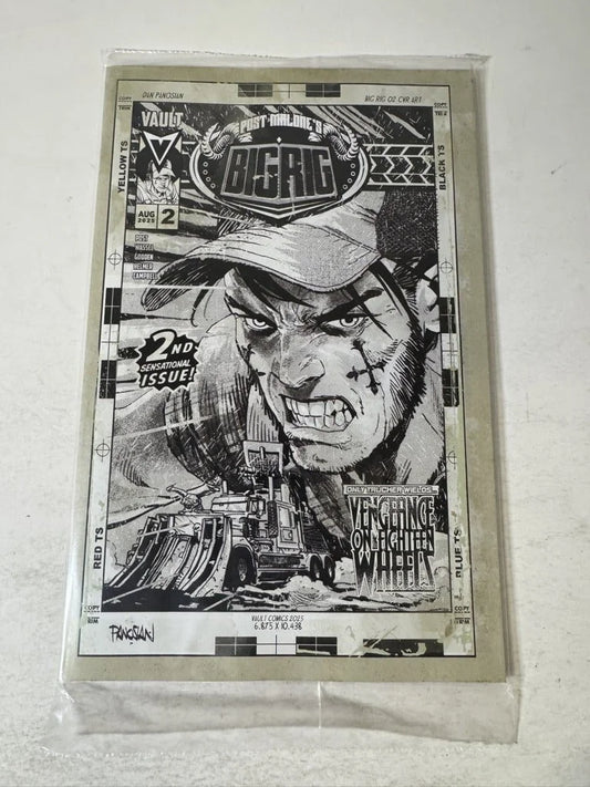 POST MALONE'S BIG RIG #2 NM 1:25 Dan Panosian Sketch Variant