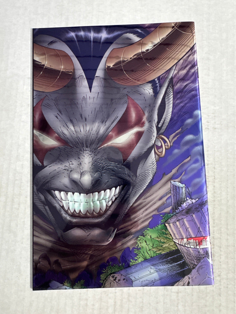 AVENGELYNE GLORY #1 NM Rob Liefeld Chromium Wrap Variant