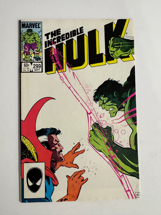 INCREDIBLE HULK #299 VF/NM 1ST APPEARANCE