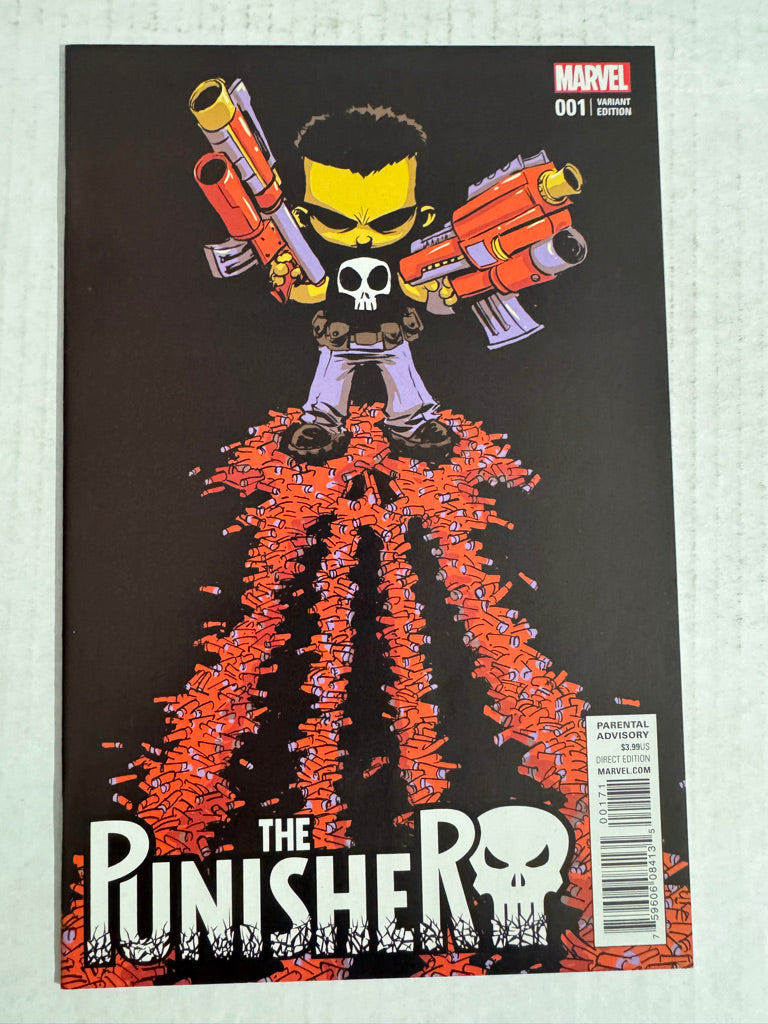 PUNISHER #1 Vol 10 NM Skottie Young Variant