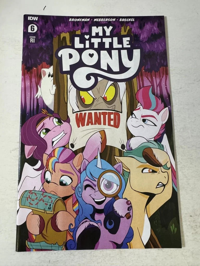 MY LITTLE PONY #6 NM- 1:10 Variant