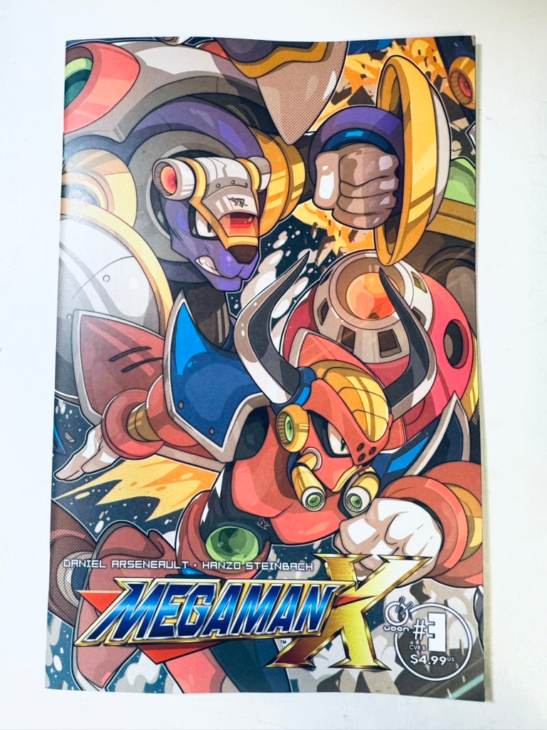 MEGA MAN X #3 NM Cover B Edwin Huang Connecting Variant
