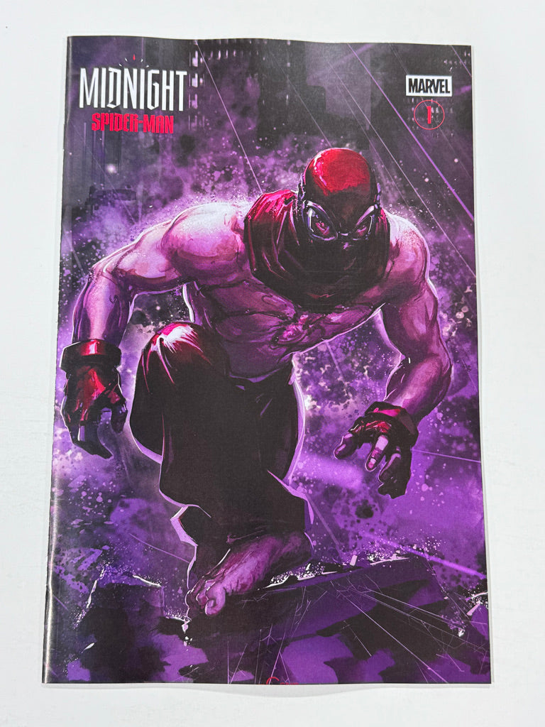MIDNIGHT SPIDER-MAN #1 NM Clayton Crain Variant