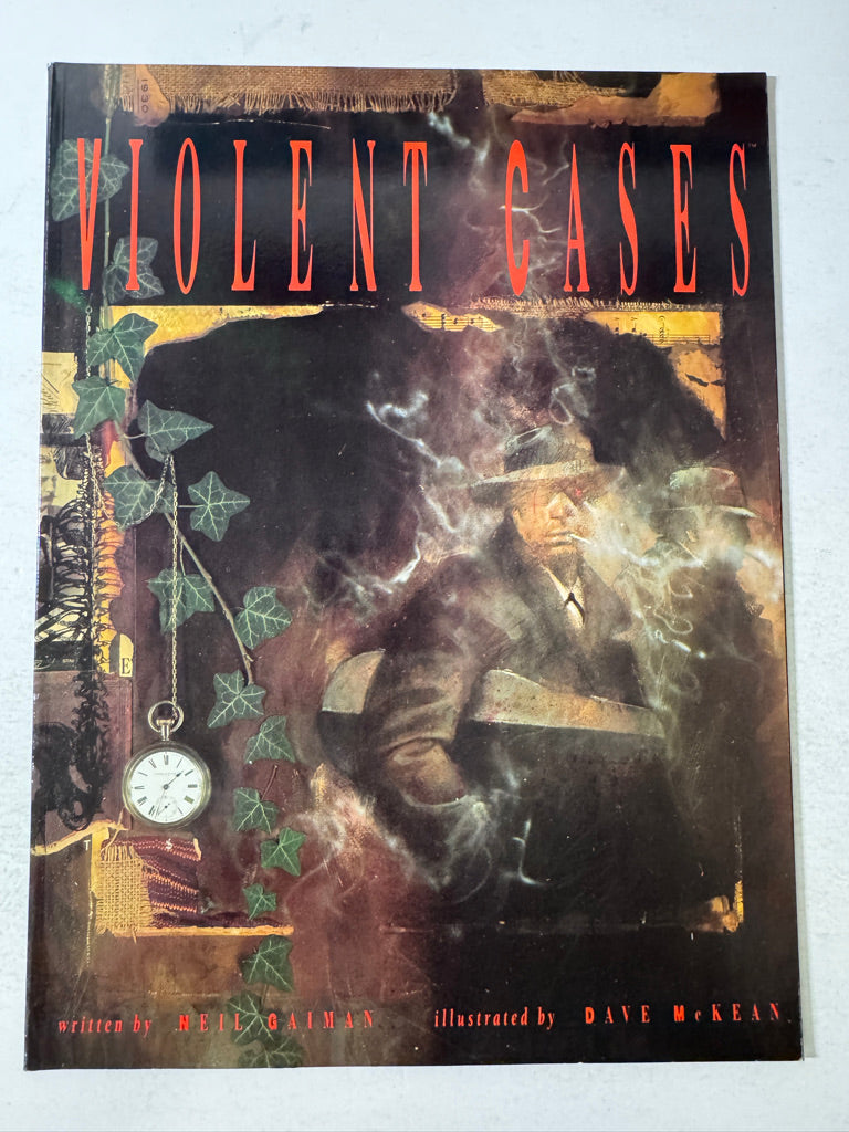 VIOLENT CASES TPB SIGNED by Neil Gaiman