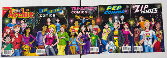 ARCHIE #666 Dan Parent Connecting Variant SET SIGNED
