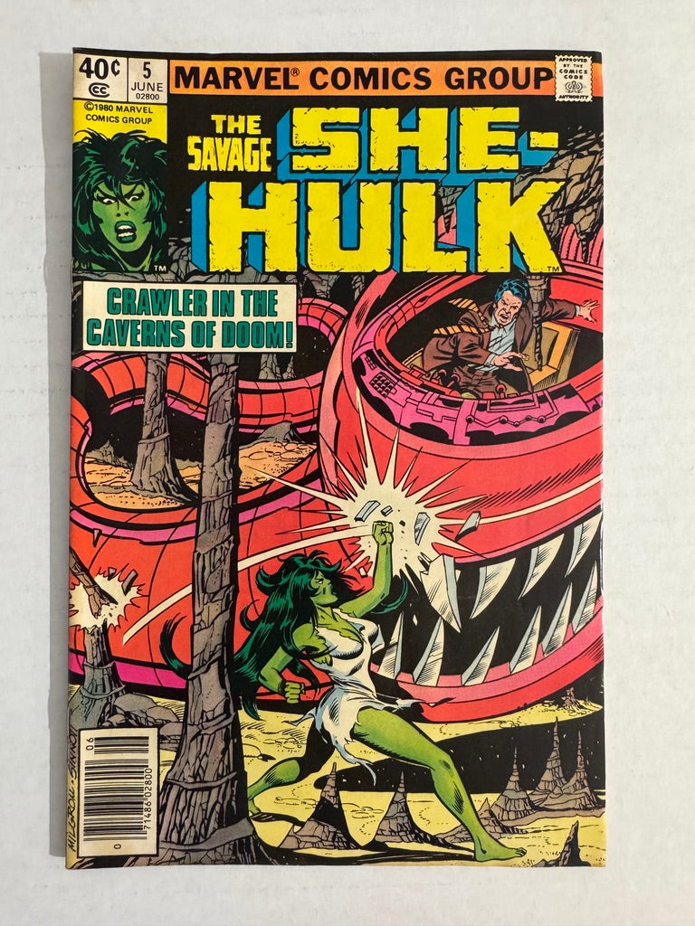 SAVAGE SHE-HULK #5 FN-  NEWSSTAND