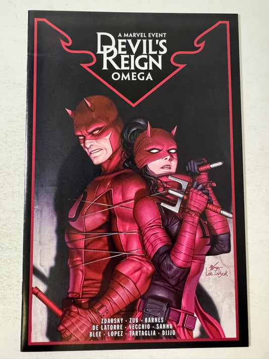 DEVIL'S REIGN OMEGA #1 NM Lee InHyuk Cover
