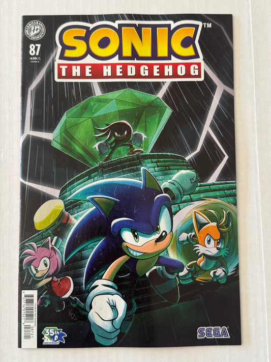 SONIC THE HEDGEHOG #87 NM B VARIANT